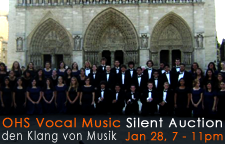 Orange High School Vocal Music Fundraiser