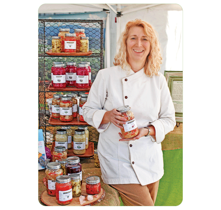 Chele Eades, creator of Wildly Fermented